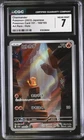 CGC 7 Charmander 168/165 SV2a Japanese 151 Art Rare Holo Pokemon Card