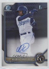 2022 Bowman Chrome Prospect Auto Wilmin Candelario #CPA-WC Auto 0m4r