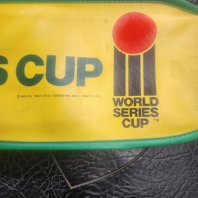 World Series Cricket Bat Cover Vintage Gray Nicolls 1985 Greg Chappel David Hook