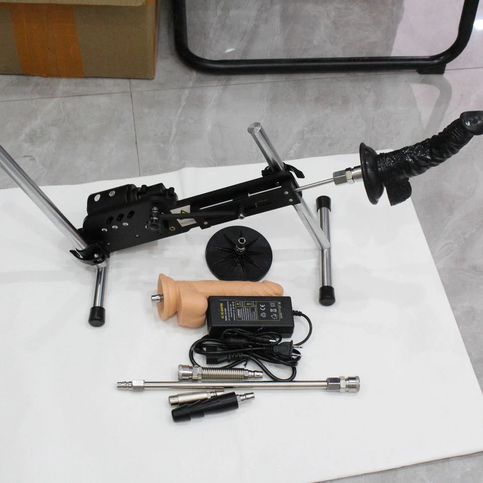 Electric Sex Machine Fucking-Love-Machine W/ Attachments Remote Control Sex Toy - Image 3 of 4