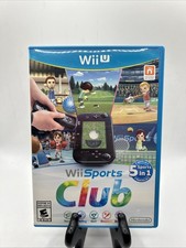 Wii Sports Club Complete in Box for the Nintendo Wii U, 2014 Tested CIB