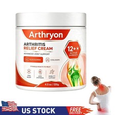Arthyon Arthritis Cream, Heat Relief Soothing Joint Muscle Topical Support 4Oz