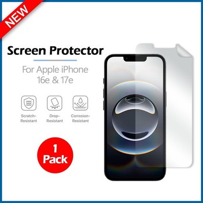 B2G1 FREE LCD Clear HD Screen Shield Protector for Phone Apple iPhone 16e 17e