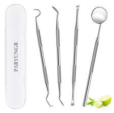 Dental Pick Tooth Scraper Plaque Remover Kit Stainless Steel Oral Care Tools