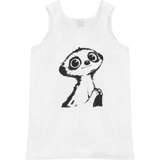 'Cute Meerkat Portrait' Adult Vest / Tank Top AV053554