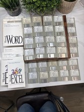 Microsoft Office 4.2 Macintosh COMPLETE 29 Disk Set Word 5.1 Excel 4.0  Manuals