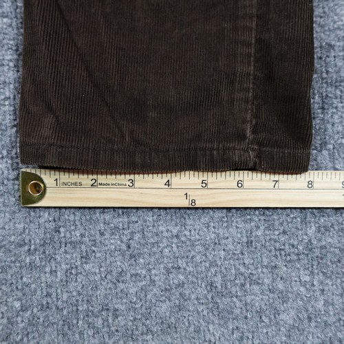 Levis 514 Pants Mens 29x32 Brown Corduroy Straight Fit Western Preppy Y2K 14133 - Picture 9 of 10