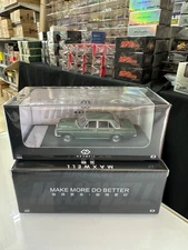 MERCEDES BENZ W114 STRICH 8 GREEN CLASSIC 1/64 DIECAST CAR BY MAXWELL MODEL