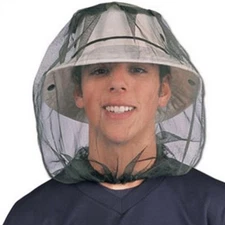 Mosquito Head Net Hat Cap With Netting For Fishing Hiking Bee Keeper