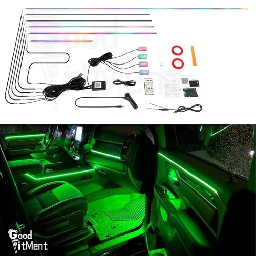 For Dodge RAM 1500 2500 3500 Symphony Ambient Light LED Atmosphere Acrylic Strip