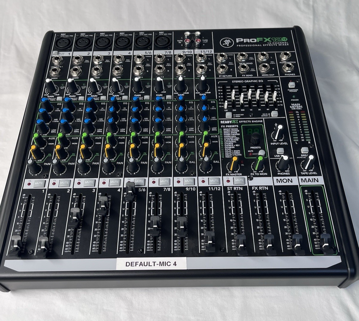 Mackie ProFX12v2 12 Channel Broadcast Mixer for sale online | eBay
