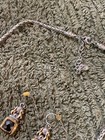 John Medeiros Necklace Bracelet and Earring Set Black Stone Gold Silver Tones — photo 10