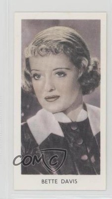 1939 Abdulla & Co Screen Stars Tobacco Bette Davis #29 z6d