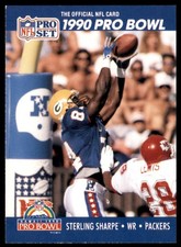 1990 Pro Set #415 Sterling Sharpe PB Packers