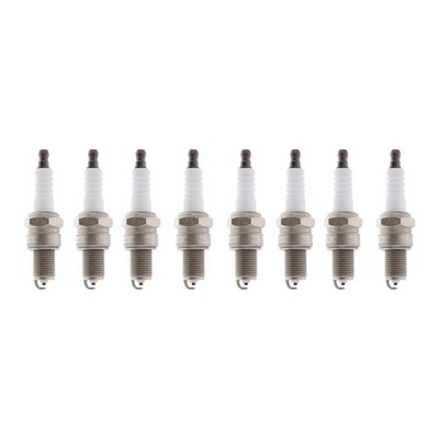 (8-Pack) U-Groove Resistor Spark Plug DENSO 3201 W16EPR-U11 14mm 19mm Reach