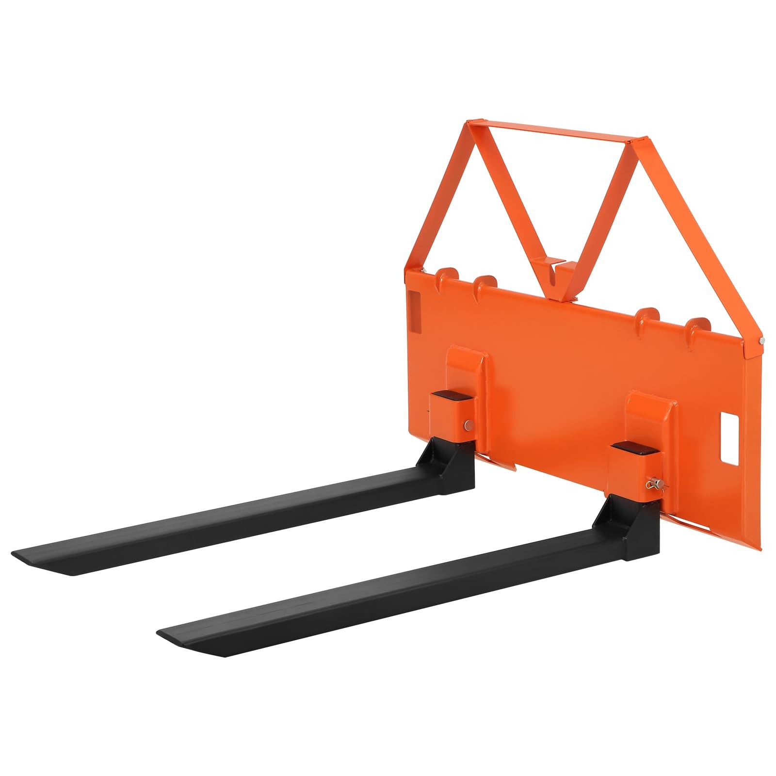 46" Heavy Duty Pallet Forks for Tractor Loader Skid Steer Quick Attach Forks or