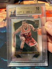 2013 Select Giannis Antetokounmpo BGS 10 Rookie Card. rookie card picture