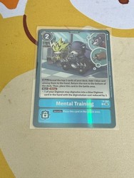 Mental Training P-104 Advanced Booster Generations Digimon TCG