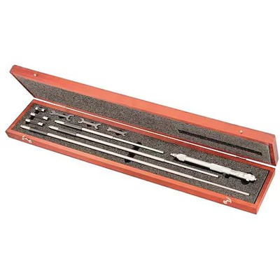 Starrett 124Cz Inside Micrometer Set, 8 To 32 In
