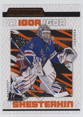 2023-24 Upper Deck Credentials Orange 10/249 Igor Shesterkin #62 2tb