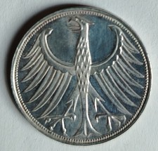 DEUTSCHLAND - 5 Marken 5. M&auml;rz 1970 Silber 625&permil; - Gian1