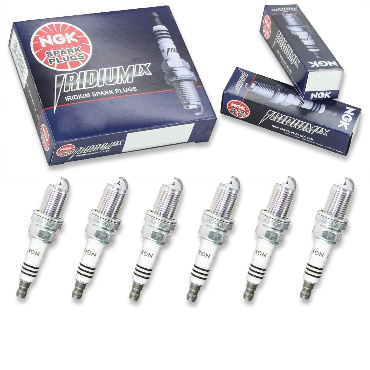 6 pcs NGK Iridium IX Spark Plugs for 1991-2005 Acura NSX 3.0L 3.2L V6 - qq