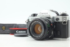 Near MINT Canon AE-1 Program SLR Black 35mm Film Camera New FD 50mm F1.4 JAPAN