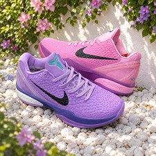 Kobe 6 "COTTON CANDY" Purple Pink CW2190-150 Women Size US 5.5-11 NWT