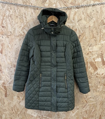 Joules Womens Cherington Padded Showerproof Coat Parsley Green UK 10