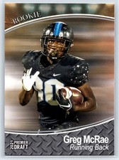 2021 SAGE Premier Draft Greg McRae Rookie Silver Parallel RC #63