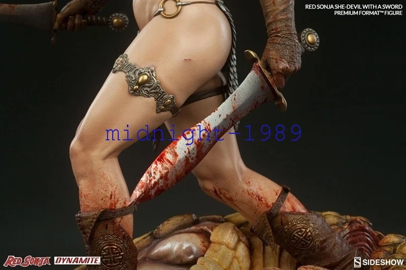 Sideshow Collectibles 300347 Estatua Roja Sonja She-Devil with a Sword escala 1/4 Foto 3 de 4