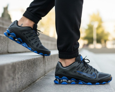 New NIKE Reax TR8 Men's Athletic Sneakers gym training black blue all sizes