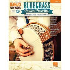 Bluegrass Festival Favorites Banjo Play-Along Volume 9 Book/Audio Online