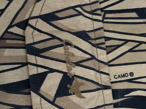 Vintage Cabela's Jacket Mens 3XL Brown Cat Tail Camo Hooded Hunting Parka USA image 7