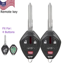 2 for Mitsubishi Galant Eclipse 2008 2009 2010 2011 2012 keyless remote key fob