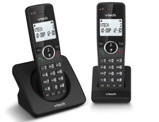 VTech ES2001 DECT Cordless Home Phone 2 Handsets Nuisance Call Blocker