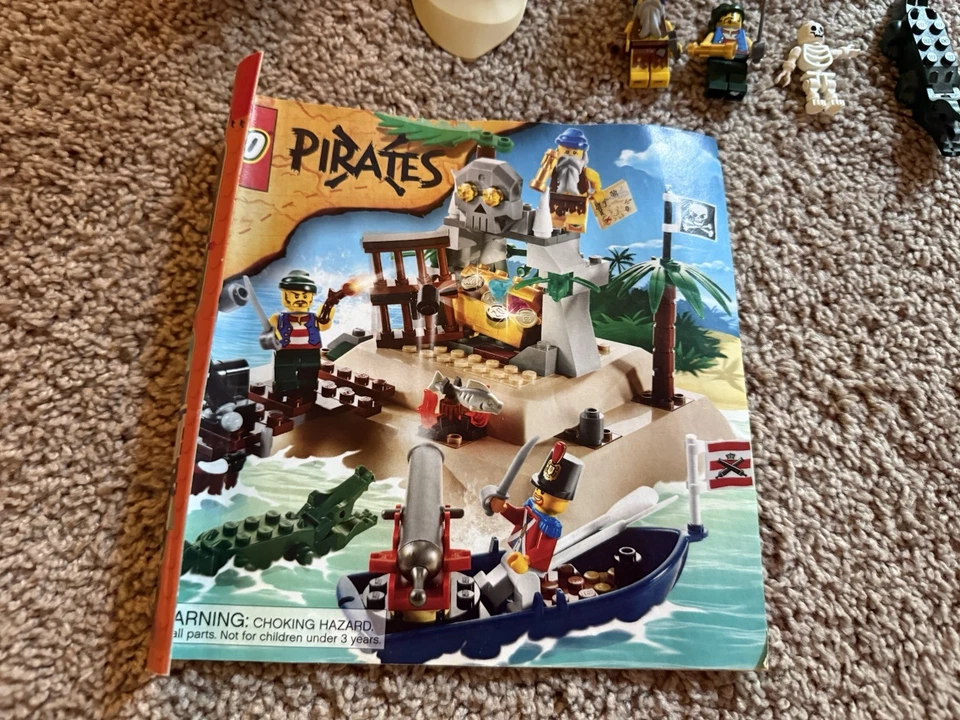 LEGO Piratas II Set #6241 - Loot Island Juego incompleto con instrucciones Foto 4 de 4