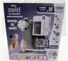 Ninja Swirl by CREAMi 13-in-1 Soft Serve & Ice Cream Machine, NC701 *NEW*
