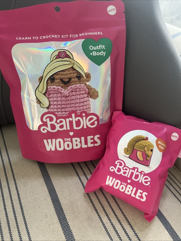 Barbie +Woobles Crochet Kit