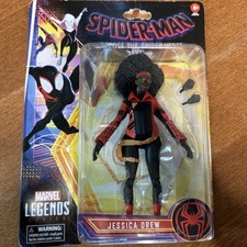 Marvel Legends Spider-Man Retro Card  Across The Spiderverse Jessica Drew New...