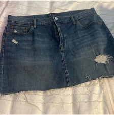 Gap Women's Denim Mini Skirt Size 14