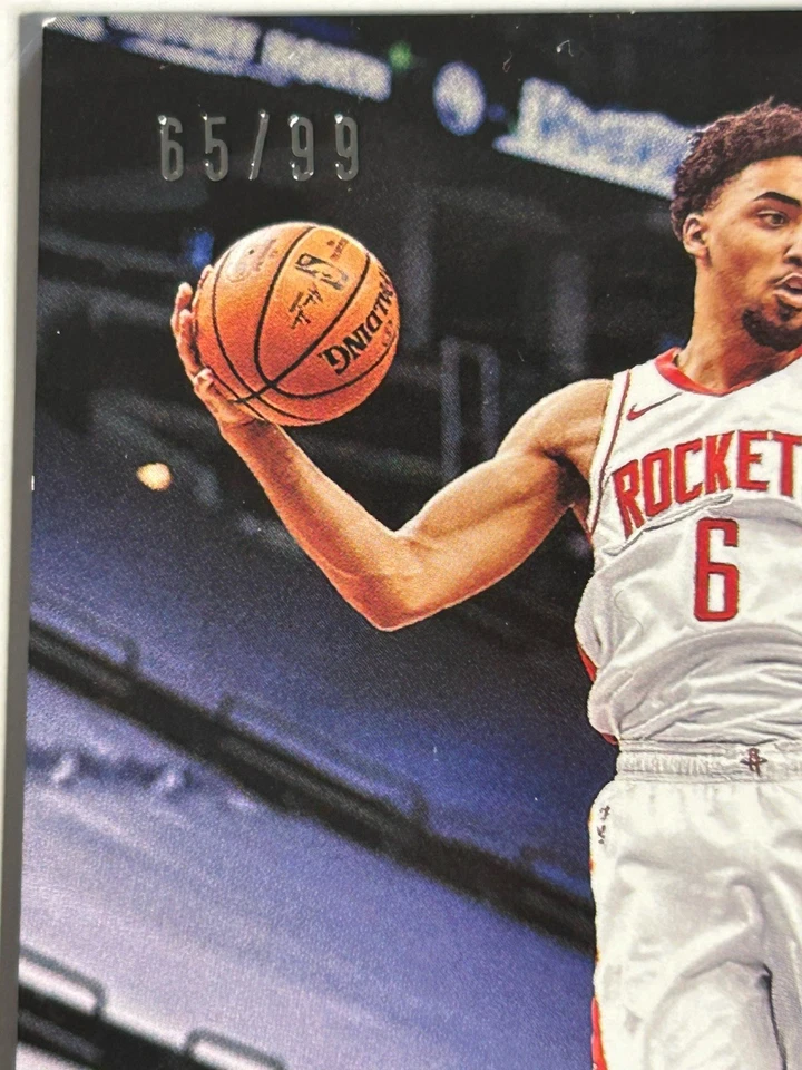 Kenyon Martin Jr. 2020-21 Panini Plates & Patches (RC,SN) Blue Foil #’d 65/99 - Image 2 of 3