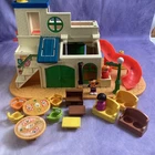 New ListingVtg Fisher Price Play Family Sesame Street Clubhouse #937  Missing Tire Swing