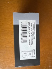 Click, shaver socket, white, brand new, shaver, adaptor, electrical, power point