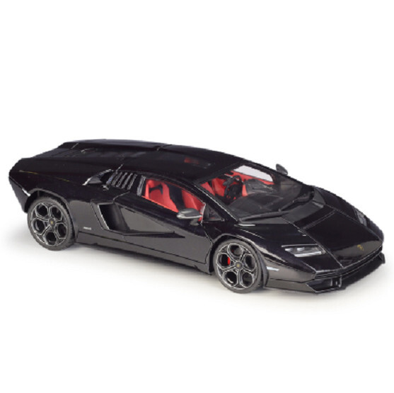 Lamborghini Countach Lpi 800-4 White With Black Accents And Red Interior  special Edition 1/18 Diecast Model Car By Maisto : Target