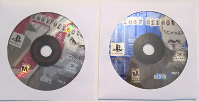 Fear Effect (Sony PlayStation 1, 2000) PS1 DISC 2 AND 3 ONLY Tested READ