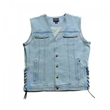 Blue Denim Motorcycle Vests