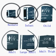 Arm Blood Pressure/Patient Monitor NIBP Cuff Adult Child Infant Neo Single-tube