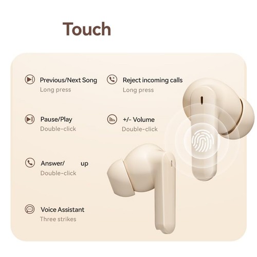 Wireless Earbuds Led Display Noise Cancelling Workout Headphones - Picture 8 of 13
