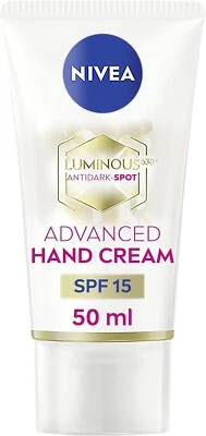 NIVEA LUMINOUS 630 Anti Dark Spot Advanced Hand Cream, 50ml UK